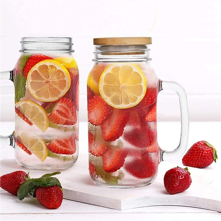 730ML Glass Mason Jar With Straw 10 730ML Glass Mason Jar With Straw 10