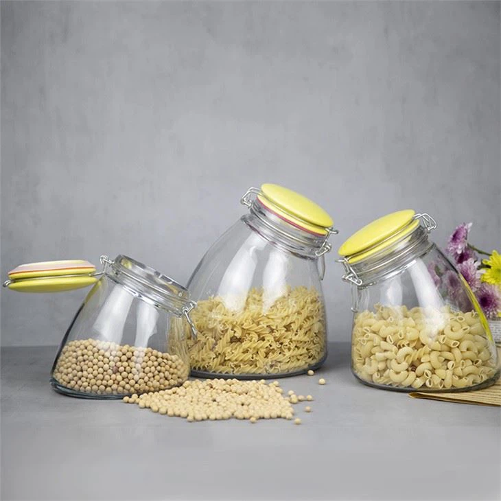 Airtight Food Storage Jar Ceramics Lid Airtight Food Storage Jar Ceramics Lid