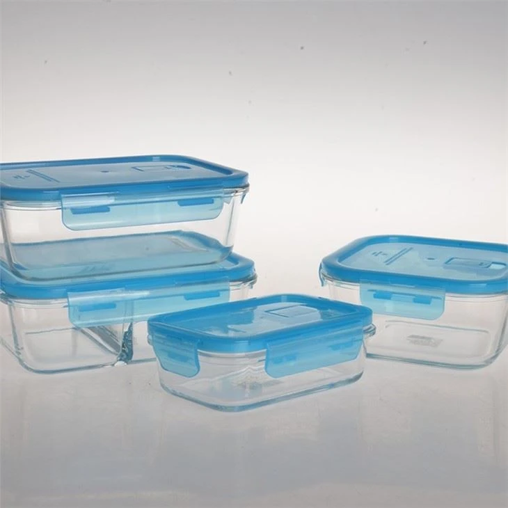 3 Pack Glass Lunch Box Containers With Lids