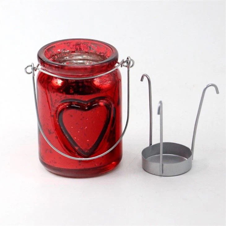 Candle Jars Red