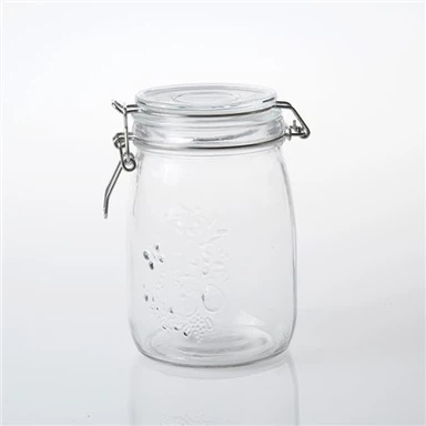 Frascos de vidrio de 32 onzas con tapa hermética