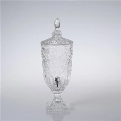 Dispensador de Jugo de Cristal