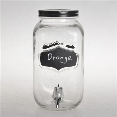 Dispensador de bebidas de vidrio de gran capacidad