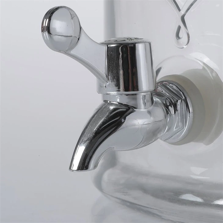 3L Beverage Glass Drink Dispenser