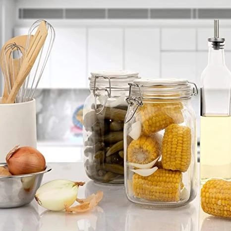 Mason Jar With Airtight Lid