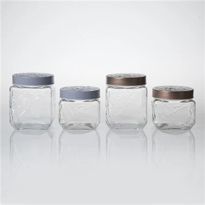 Mini frascos de vidrio herméticos de 8 oz