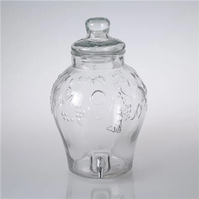 Dispensador de agua de vidrio para refrigerador