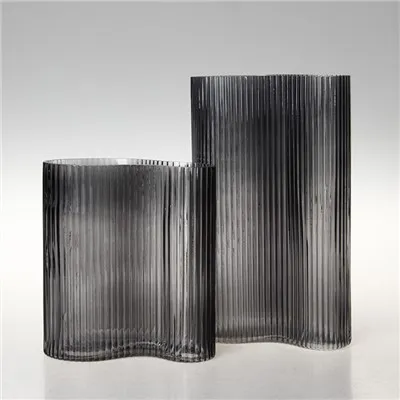 Jarrones de vidrio soplado a mano