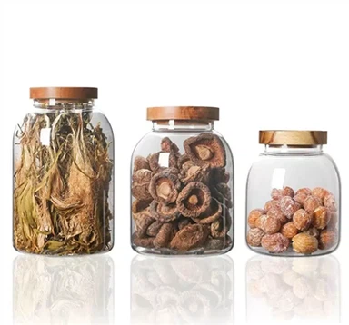Frascos para guardar alimentos en vidrio que sean herméticos